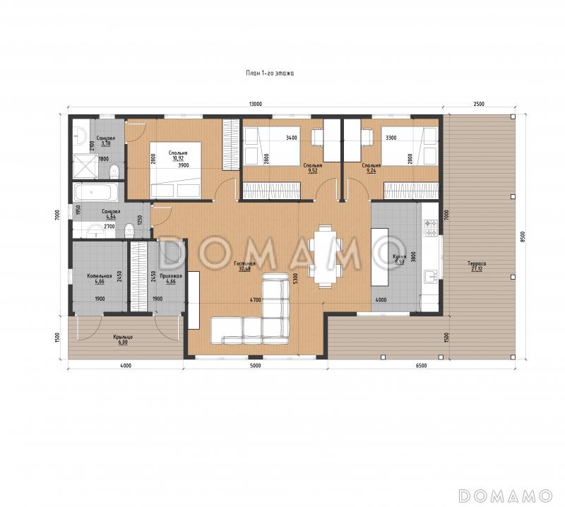 ДК-180 / План 1 этажа