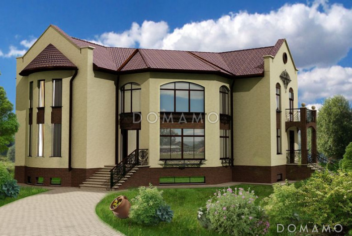 Проект кирпичного дома