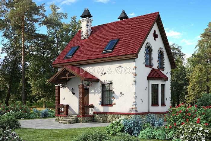 Проект лаконичного коттеджа