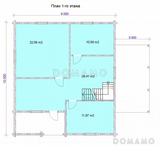Мурманск / План 1 этажа