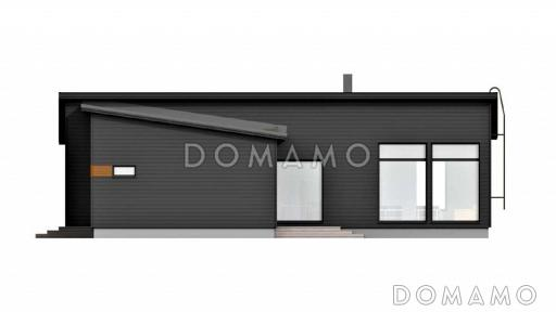 С-228 одноэтажный дом  / Фасад 1