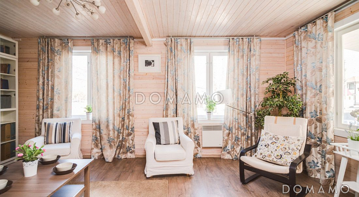 Проект двухэтажного дома 6х9 из бруса