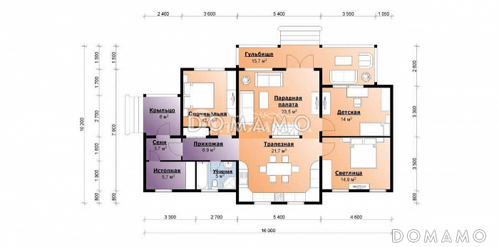 Кемерово / План 1 этажа