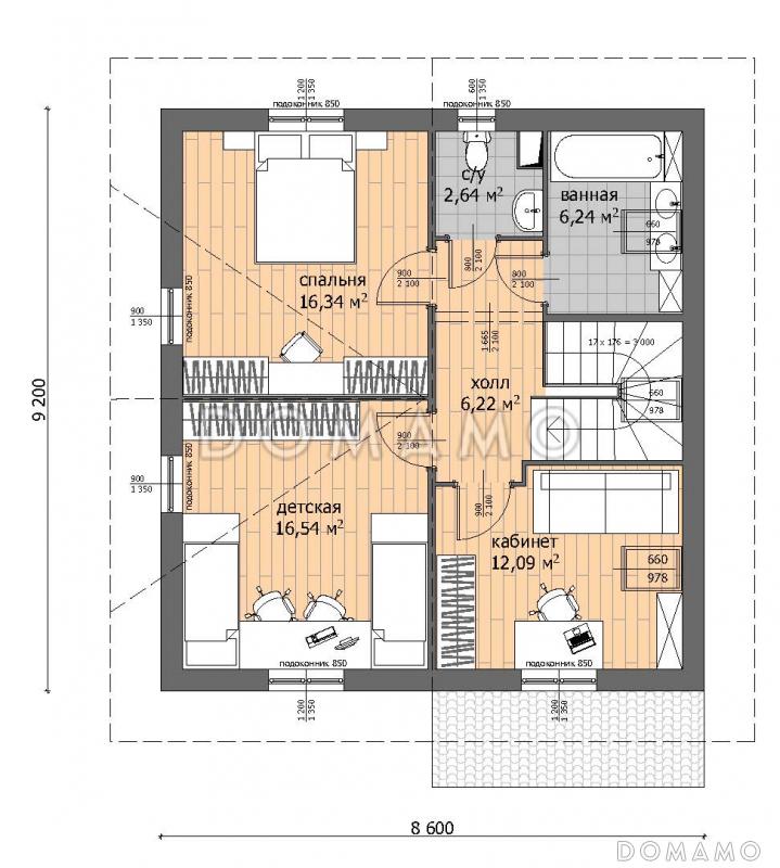 BASIS 120 / План 2 этажа