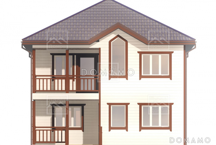 Каркасный дом "Ладога"