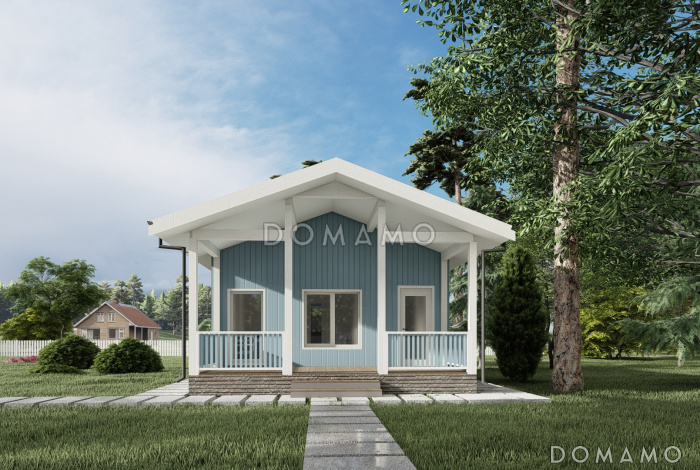 Каркасная баня 