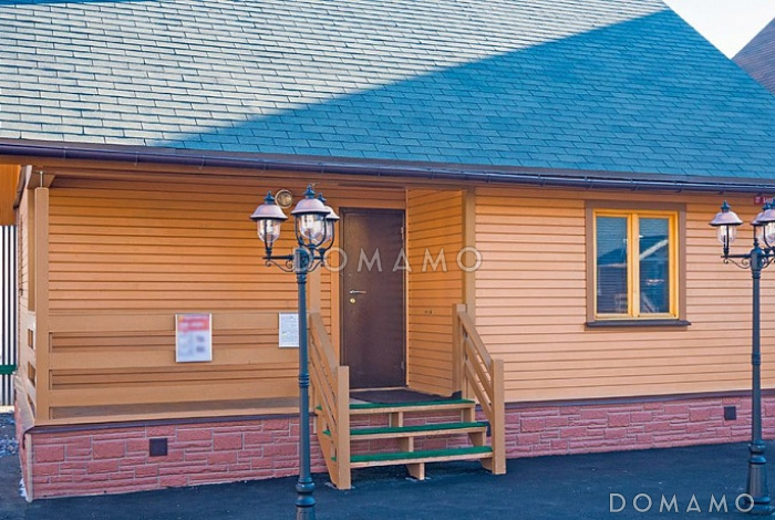 Проект бани из клееного бруса со вторым светом