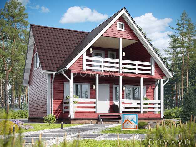 Каркасный дом "Мелитта"