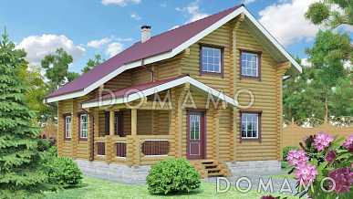 Проект дома с широким и удобным холлом на втором этаже