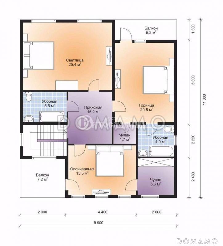 Екатеринбург / План 2 этажа