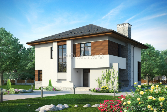 Проект загородного дома из СИП панелей в стиле финского минимализма