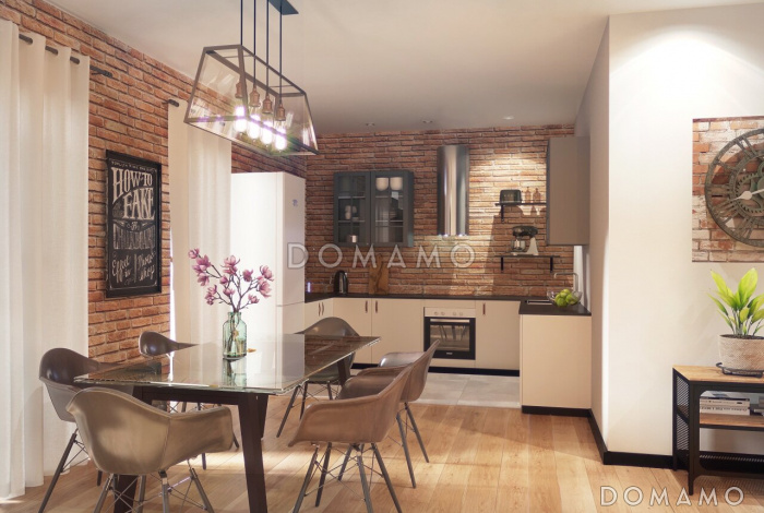 Проект двухэтажного дома-дуплекса из газобетона