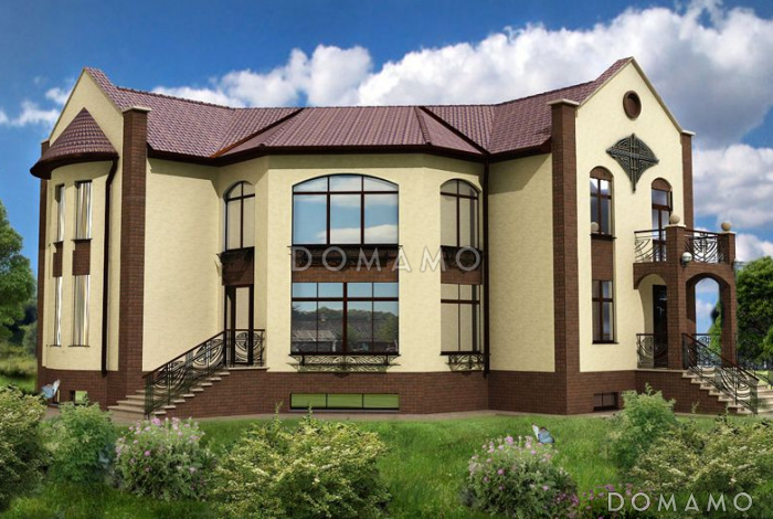 Проект кирпичного дома