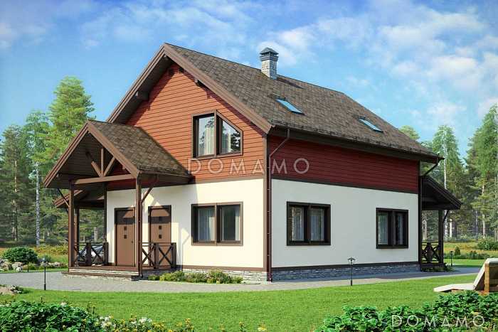 Проект частного загородного дома из газобетона