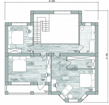 Гераклея / План 2 этажа