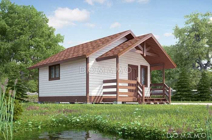 Проект бани из бруса 5х5