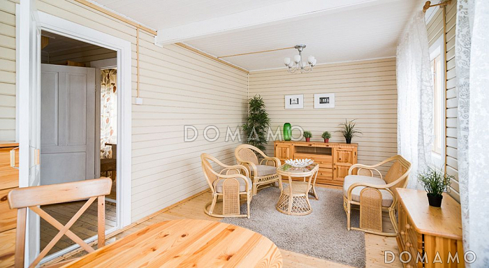 Проект дома 6х6 из клееного бруса