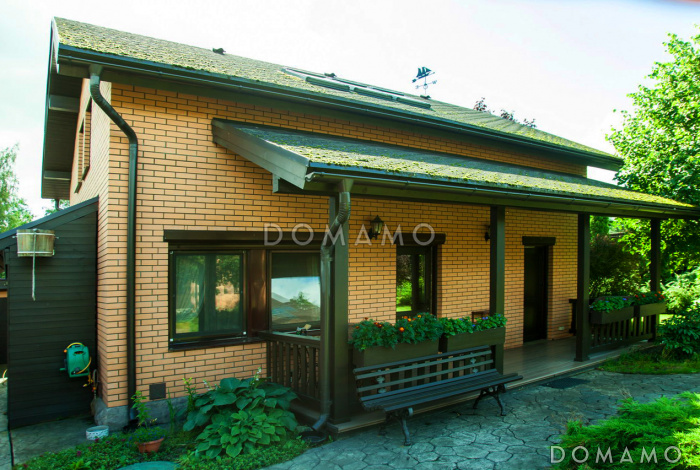 Проект каркасной бани с мансардным этажом