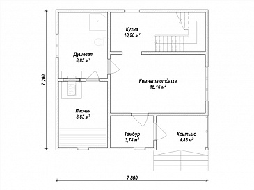 K-178 / План 1 этажа