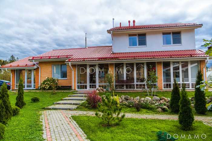 Проект дома из газобетона с небольшой мансардой