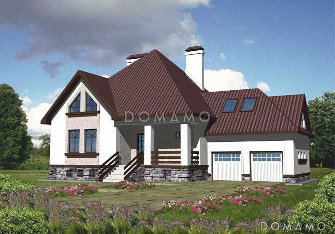 Дом с остроконечной кровлей