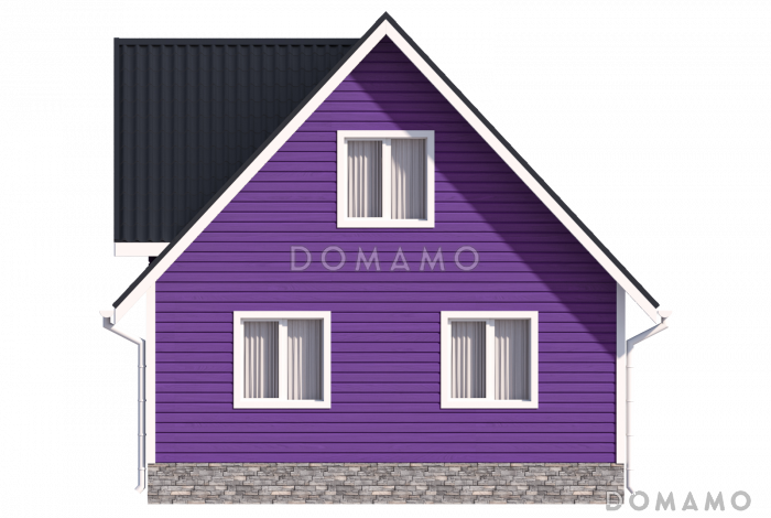 Двухэтажный дом 6х7 «Осло»