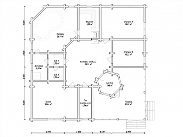N-220 / План 1 этажа