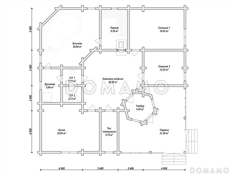 N-220 / План 1 этажа