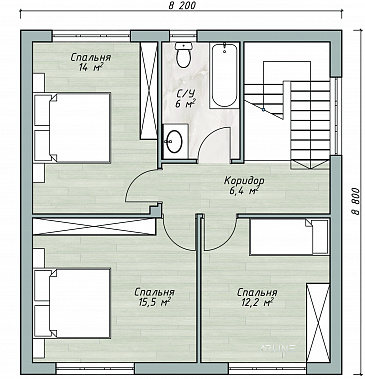 Юпитер / План 2 этажа
