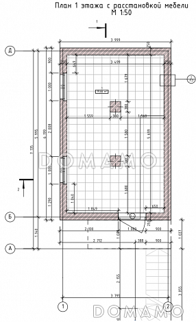 Башня / План 1 этажа