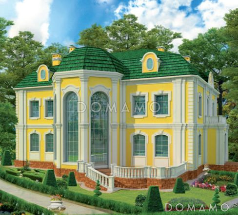 Проект дома в стиле барокко