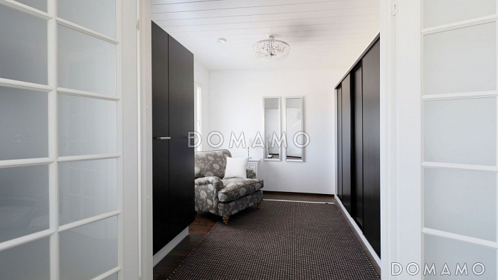 Проект каркасного дома с небольшим кабинетом