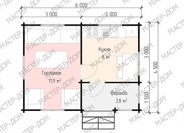 Летний день / План 1 этажа