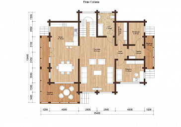 ГРИН 280 / План 1 этажа