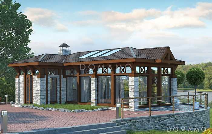 Проект беседки c мангалом