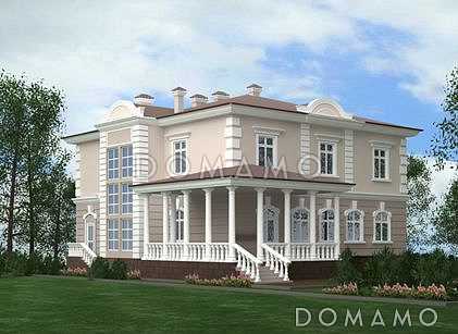 Проект дома в классическом стиле