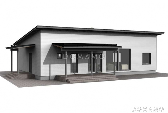 С-151 одноэтажный дом