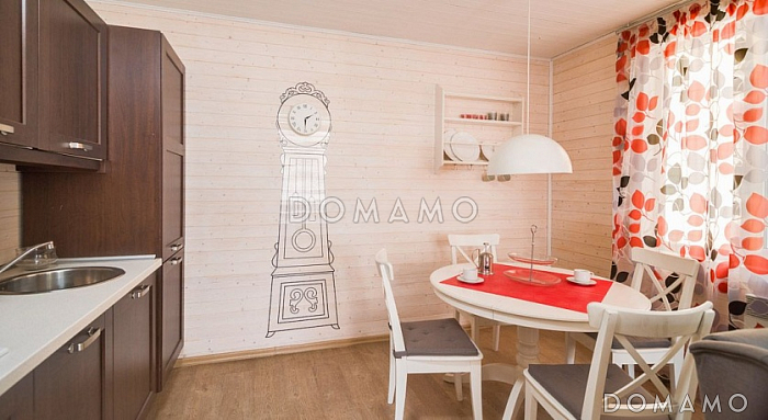 Проект каркасного дома с облицовкой деревянной вагонкой