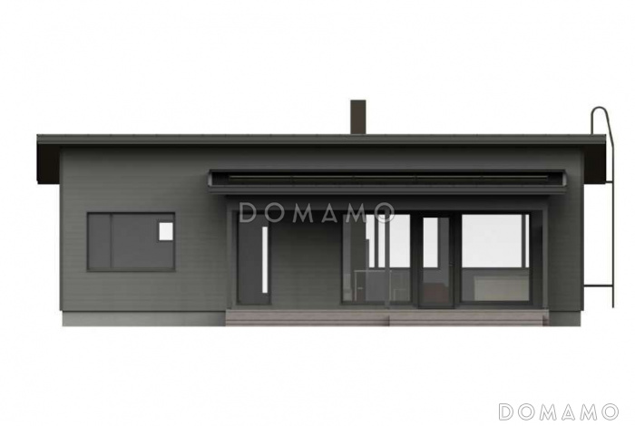 С-121 одноэтажный дом 