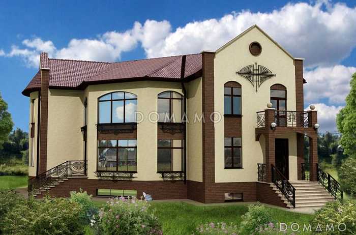 Проект кирпичного дома